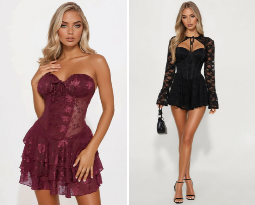 Clothes cover photo collage