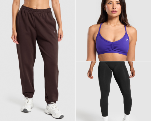 Gym fits cover photo collage