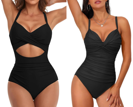 One Piece Swimsuits cover photo collage
