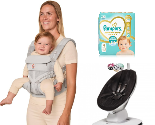 Baby essentials – what worked best for me! cover photo collage