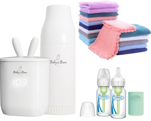 Baby Registry Must Haves cover photo collage