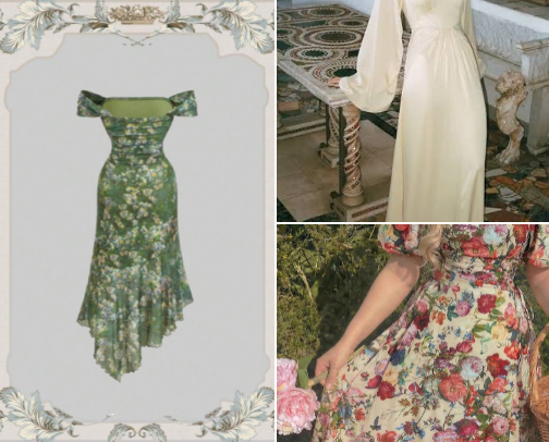 Elegant Curve Dresses for Weddings and Events cover photo collage