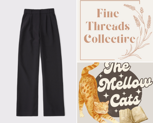 Cozy clothes cover photo collage