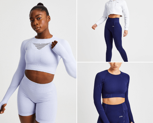 GYM WEAR cover photo collage