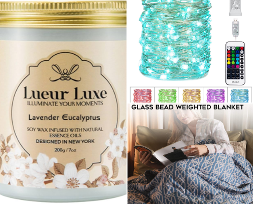 🏕️ “Ultimate Cozy Night In” Essentials List cover photo collage
