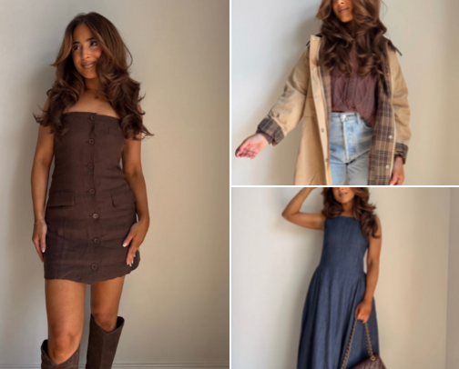 Feminine Fall Outfits cover photo collage