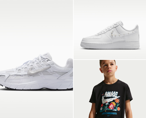 “Nike Icons Breakdown” cover photo collage