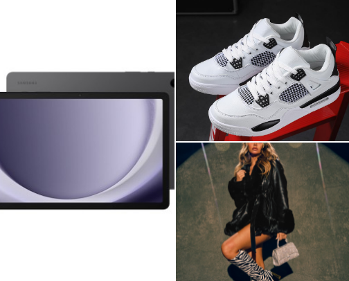 Black Friday Steals cover photo collage