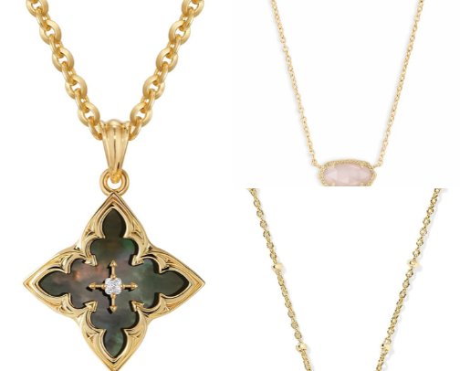 Beautiful gold jewlry that is sure to become a staple in your daily collection. cover photo collage