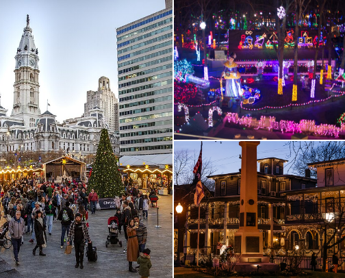Things to Do This Holiday Season in NJ cover photo collage