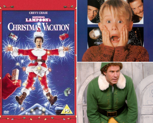 Christmas Movies on repeat cover photo collage