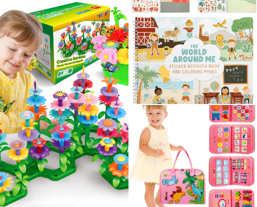 Creative & Imaginative Gifts for Younger Kids cover photo collage