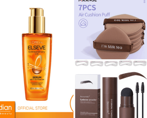 Make up And Hair cover photo collage