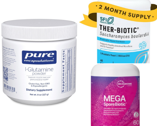 The Exact Supplements We Use in Clinic for Gut Healing cover photo collage