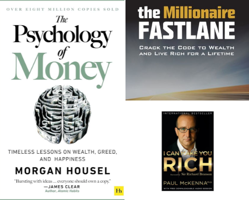Nonfiction Books That Changed My Life: Mindset, Money & More cover photo collage