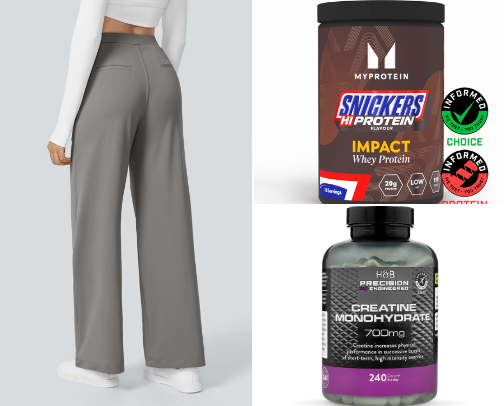 My best gym haul cover photo collage