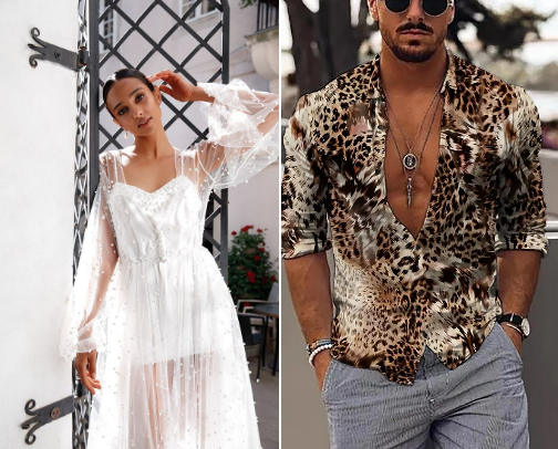Men and Women's Summer '24 Trends cover photo collage