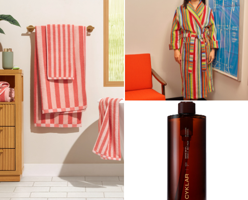 BATHROOM ESSENTIALS cover photo collage