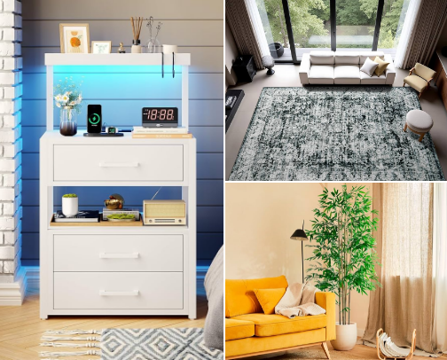 HOGAR CON ESTILO Y COMODIDAD🛏️🪞🛋️ cover photo collage