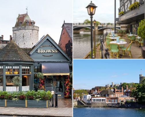 Our favourite Windsor restaurants cover photo collage