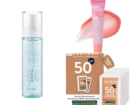 The Ultimate Emergency Beauty Kit: Indoor & Outdoor Quick-Fix Essentials cover photo collage