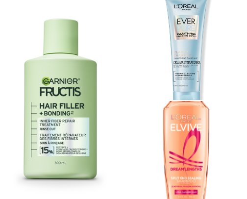 Hair care favs- Drugstore cover photo collage