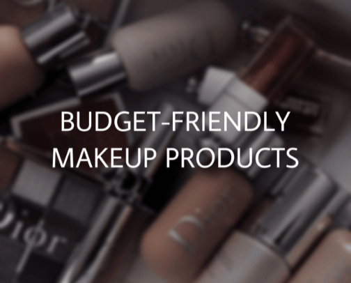 Affordable makeup 💄 cover photo collage