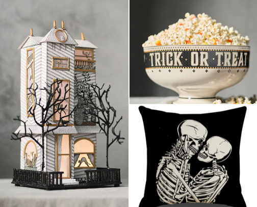 Spooky Glam Halloween Decor for Girls and Ghouls 🖤👻 cover photo collage