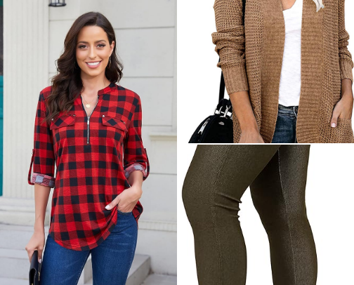 Clothing cover photo collage