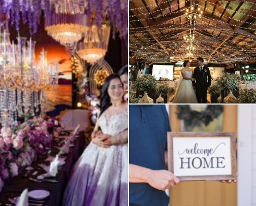 Wedding Vendor list cover photo collage