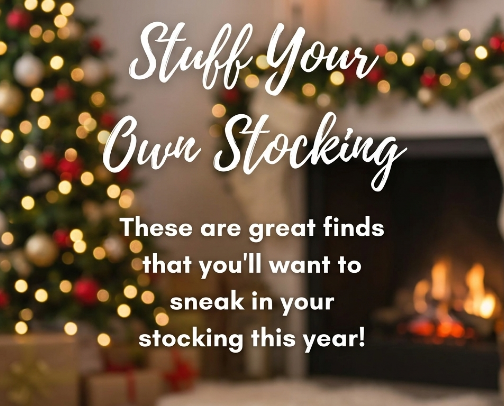 Stuff Your Own Stocking cover photo collage