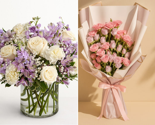 All about flowers cover photo collage