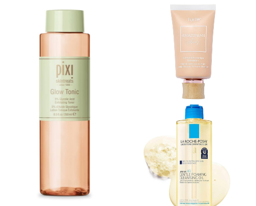 skincare & beauty items I love cover photo collage