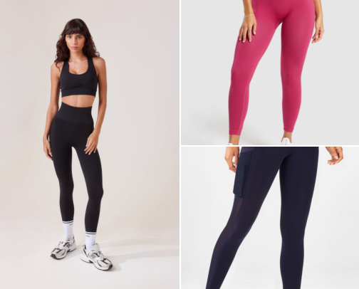Cute gym leggings and activewear finds! cover photo collage