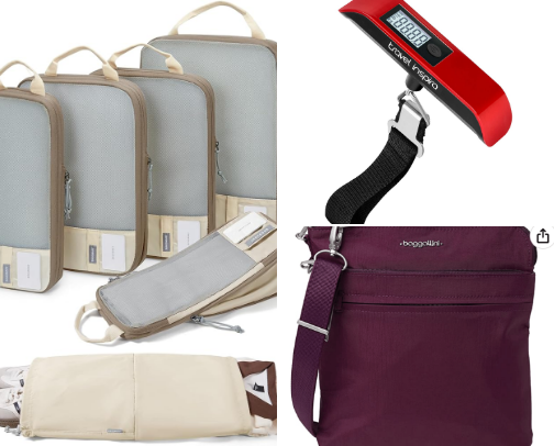 Travel Packing Basics: Bags, Organizers & Everyday Essentials cover photo collage