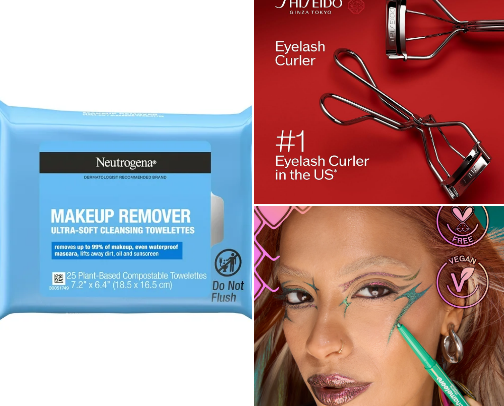 Beauty cover photo collage