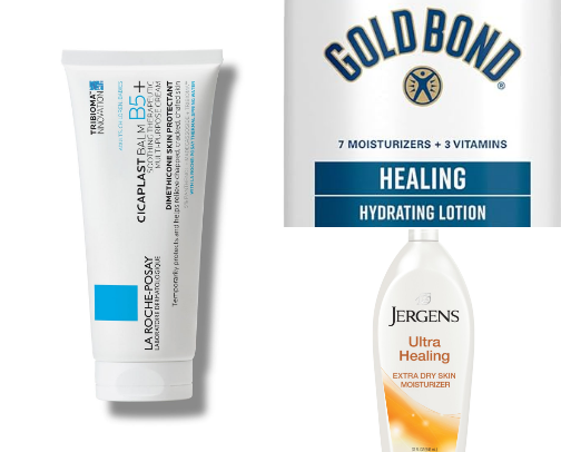 Skin-saver moisturizers cover photo collage
