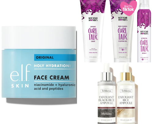 My favorite beauty recs cover photo collage