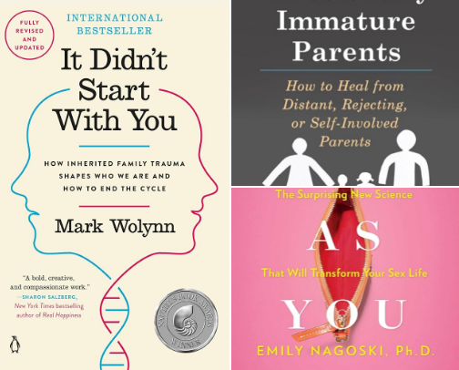Books for Mental & Physical Health 📚 cover photo collage