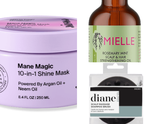 Hair Care👩🏼‍🦰 cover photo collage