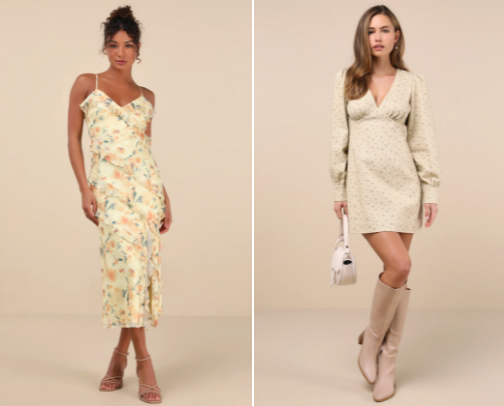 Bloom in Style: Spring Dress Collection 🌸🌺🌷 cover photo collage