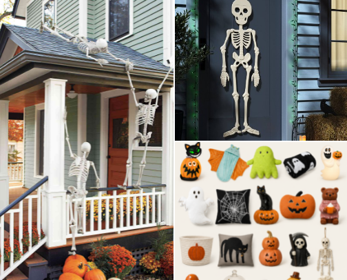 Make your home and backyard ready for halloween🎃 cover photo collage