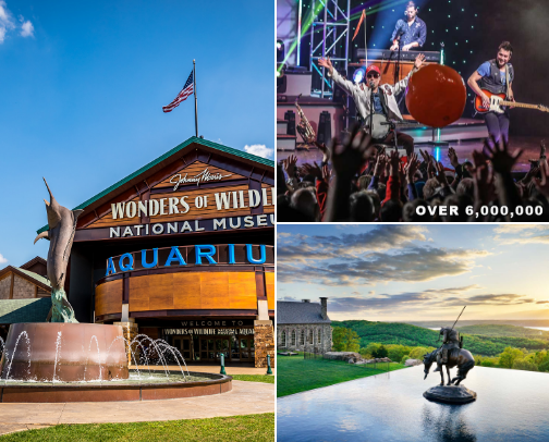 Things to do in the Springfield/Branson area cover photo collage