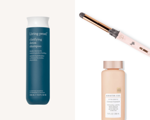 Hair care favorites cover photo collage