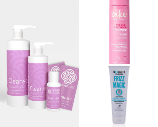 my favourite hair products as a curly girl cover photo collage
