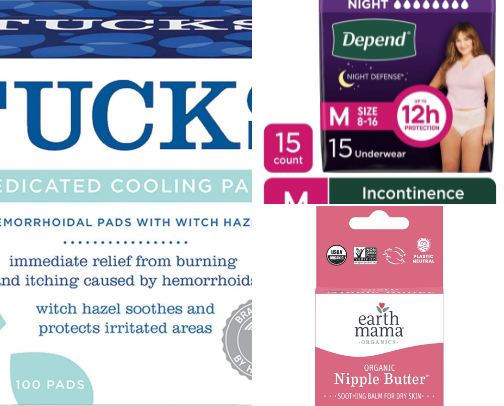 postpartum must haves cover photo collage