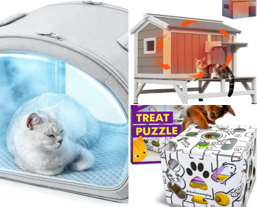 🐱 My Favorite Cat Products cover photo collage