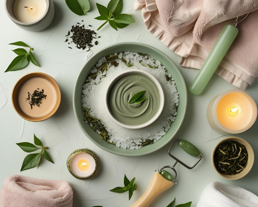 🛁 Self-Care Sundays: Relax & Reset Naturally cover photo collage