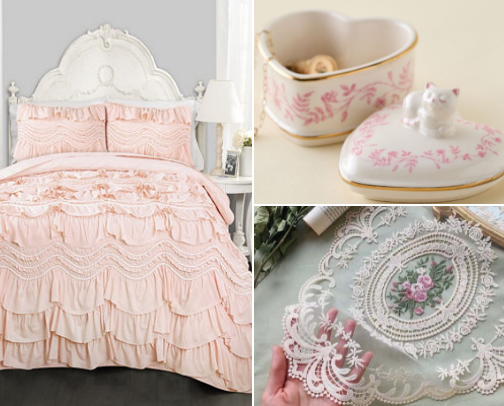 Get The Shabby-Chic Princess Bedroom Of Your Dreams cover photo collage