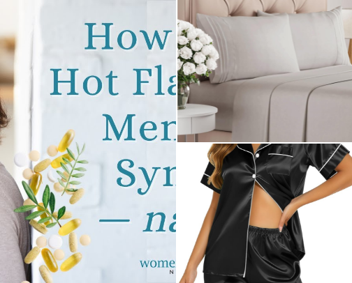 Well Being/Menopause cover photo collage
